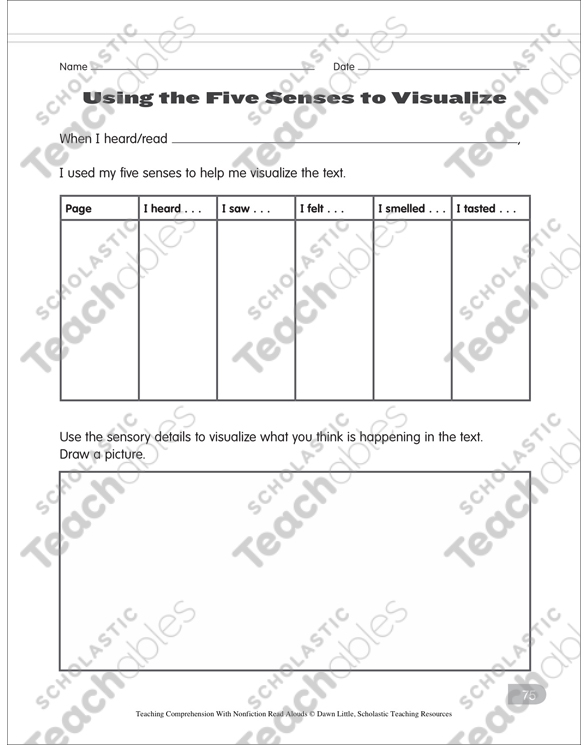 Using the Five Senses to Visualize Text: Nonfiction Read-Alouds by