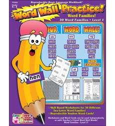 Word Wall Practice! Word Families Level 1 Word Wall Practice! Word Families Level 1