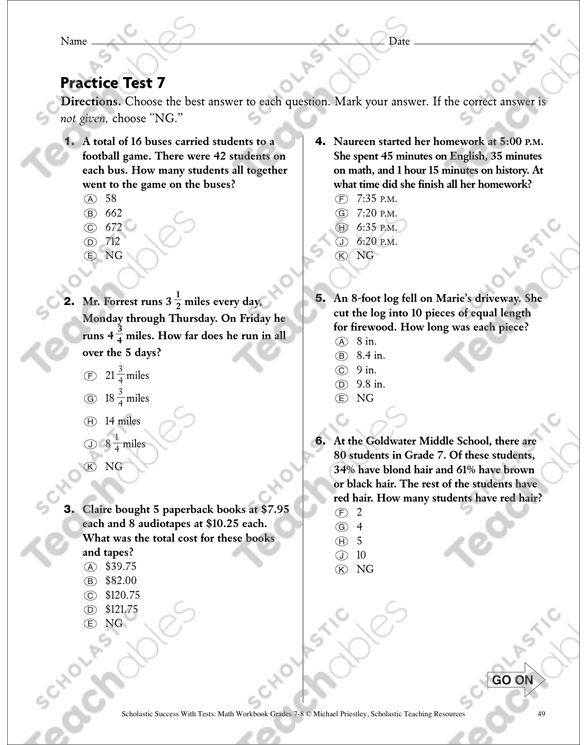 problem solving skills test with answers