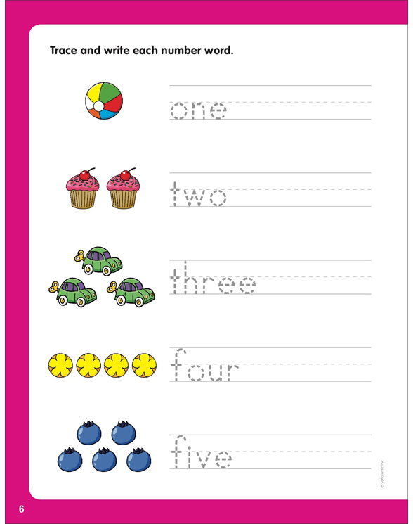 Little Skill Seekers Pre K Math Practice Workbook By