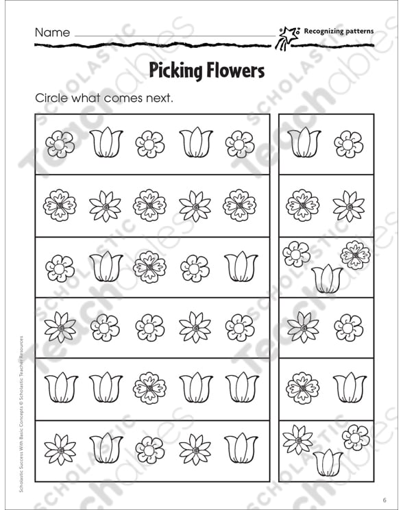 Number Patterns Grade 1 Differentiation Pack by