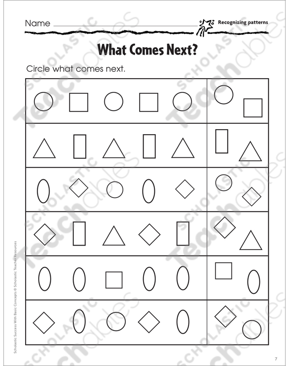 Number Patterns Grade 1 Differentiation Pack by