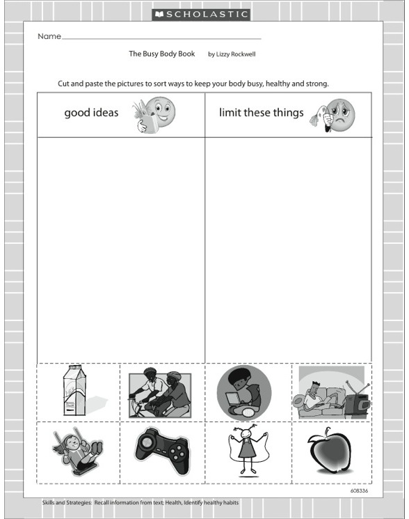 The Busy Body Book by Lizzy Rockwell