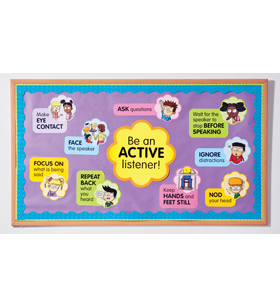 Active Listening Bulletin Board