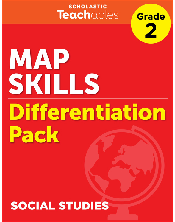 Map Skills Grade 2 Differentiation Pack By