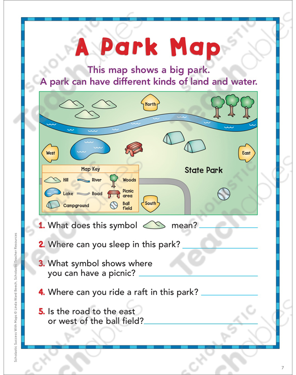 Map Skills Grade 2 Differentiation Pack By