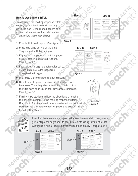 Yang The Youngest And His Terrible Ear Level P Reading Response Trifold By