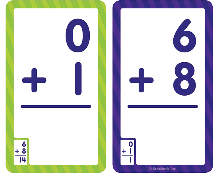 Flash Cards: Addition 0 - 12 by