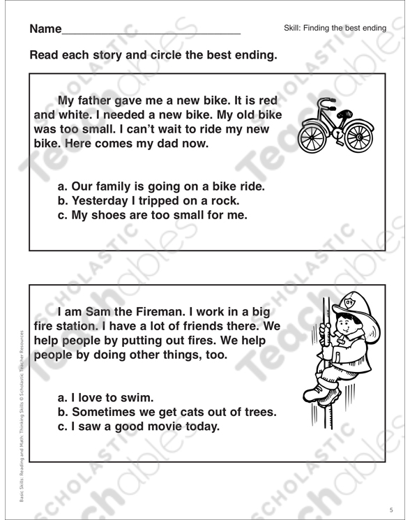 Making Inferences Grade 1 Differentiation Pack by