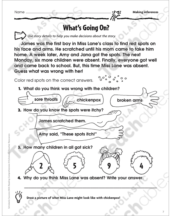 Making Inferences Grade 1 Differentiation Pack by