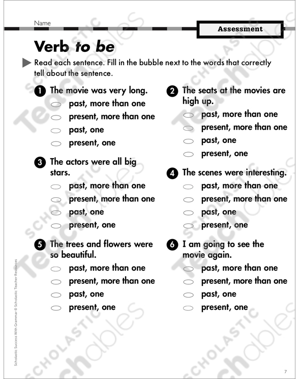 subjectverb agreement grade 4 differentiation pack by