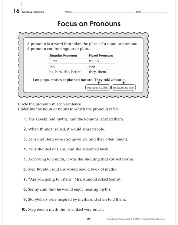 Great Grammar Practice: Grade 5 by Linda Beech