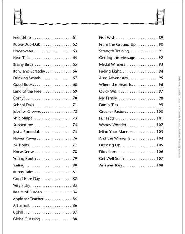 Daily Word Ladders Grades 4 6 By Timothy V Rasinski