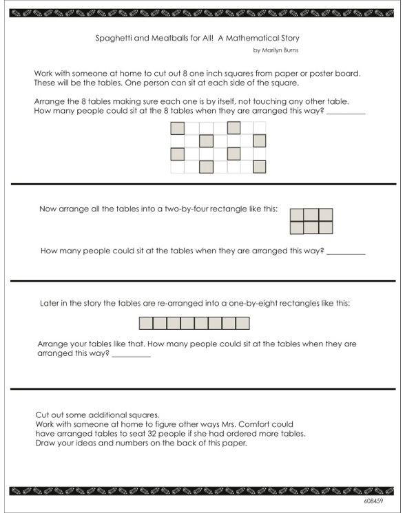 Spaghetti and Meatballs for All! by Marilyn Burns