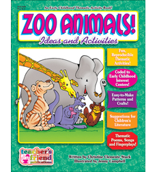Zoo Animals Early Childhood Thematic Books Zoo Animals Early Childhood Thematic Books