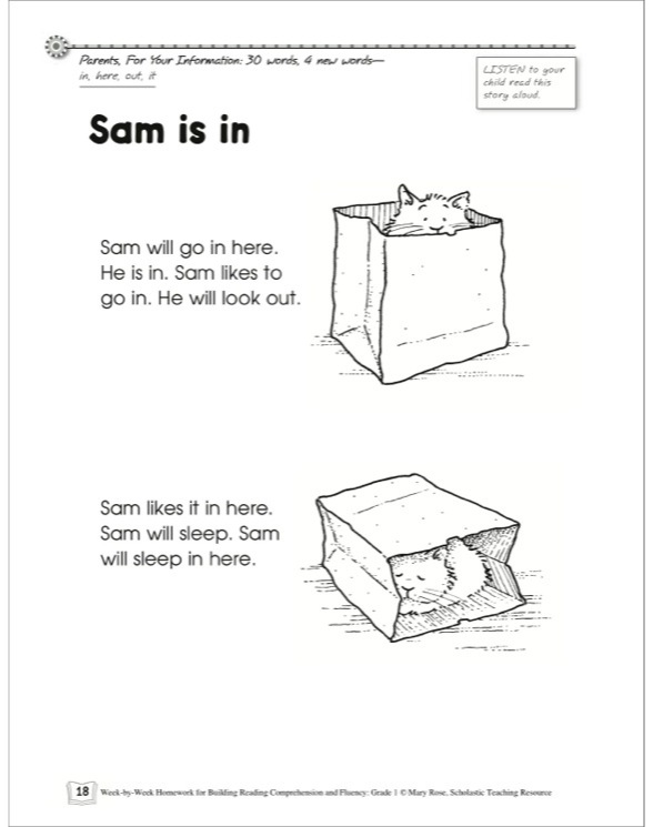 Homework help grade 1