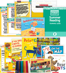 Comprehensive Summer Reading Solution Kindergarten Readiness (5 Books) by