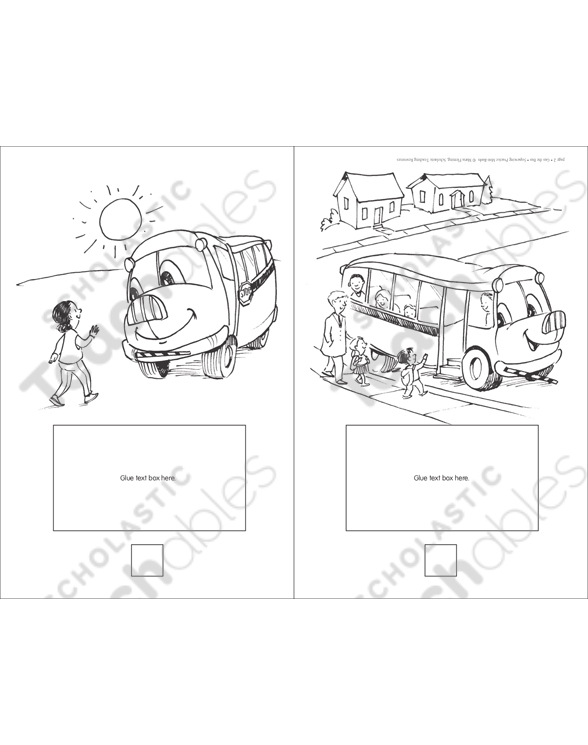 Gus the Bus (Fall): Sequencing Mini-Book by