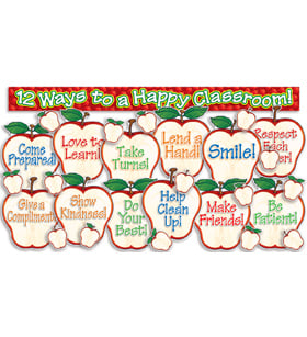 Happy Classroom Apples! Bulletin Board Happy Classroom Apples! Bulletin Board