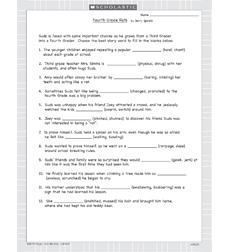 Fourth Grade Rats By Jerry Spinelli - 
