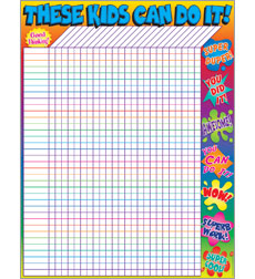 Super Words Incentive Chart Super Words Incentive Chart