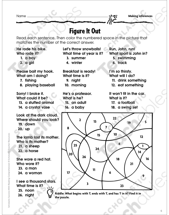 making inferences grade 3 differentiation pack by