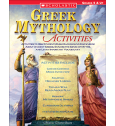 Greek Mythology Activities by Marcia Worth-Baker