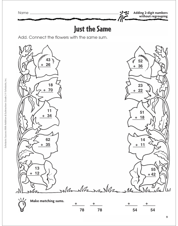 Addition And Subtraction Grade 2 Worksheets