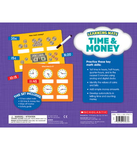 Learning Mats: Time & Money