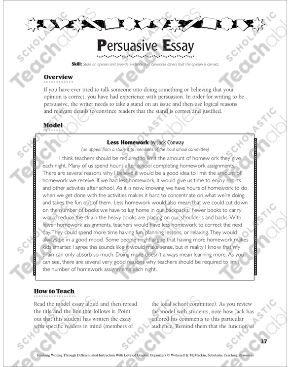 how to write a arguementative essay