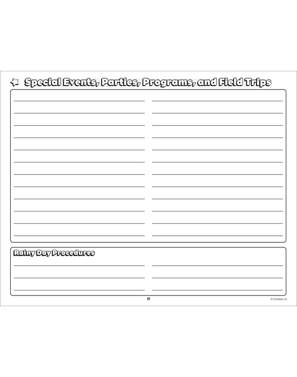 The Daily Plan Book for Preschool (2nd Edition) by