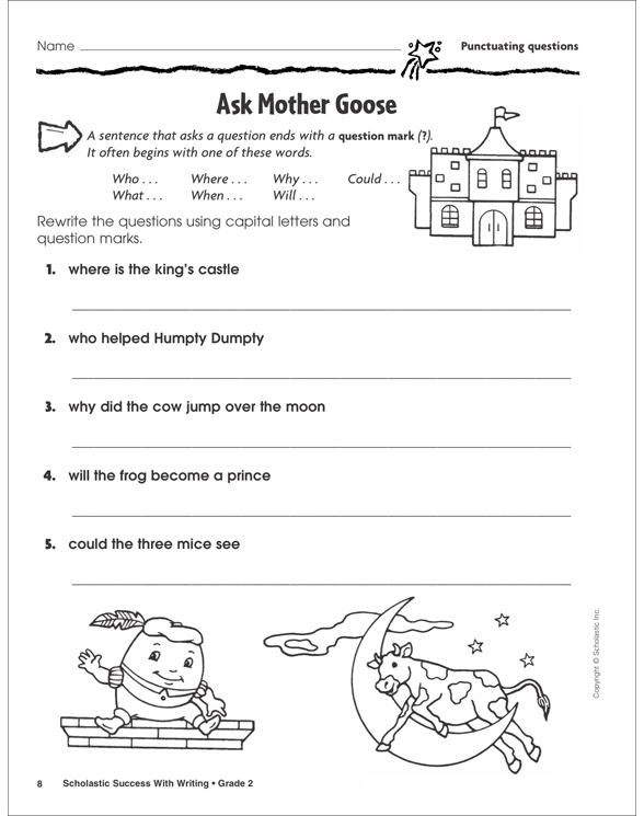 Scholastic Success With Writing Grade 2 Workbook By scholastic-success-with-writing-grade-2-workbook-by