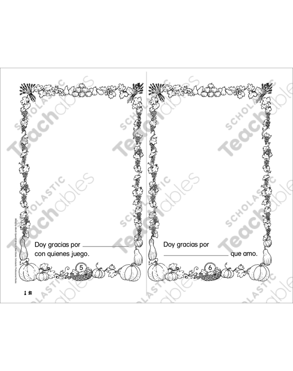 Doy gracias: Spanish Write & Read Book by