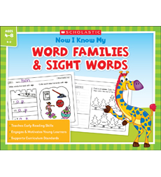 Now I Know My Word Families and Sight Words Now I Know My Word Families and Sight Words