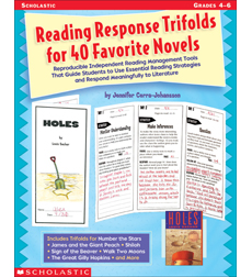 Reading Response Trifolds for 40 Favorite Novels Reading Response Trifolds for 40 Favorite Novels