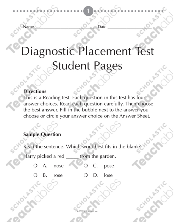 Reading Placement Tests Third Grade By reading-placement-tests-third-grade-by