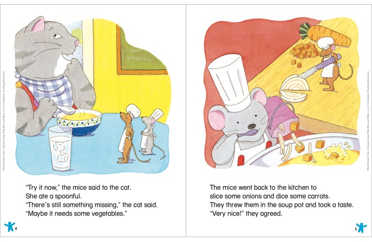 Word Family Tales: Chicken Soup with Rice and Mice (-ice) by Maria Fleming