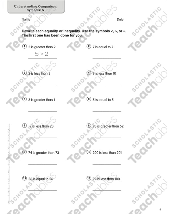 Understanding Comparison Symbols: Math Lesson by