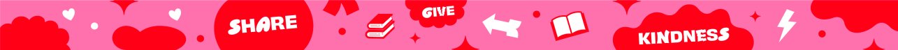 all for books share give kindness