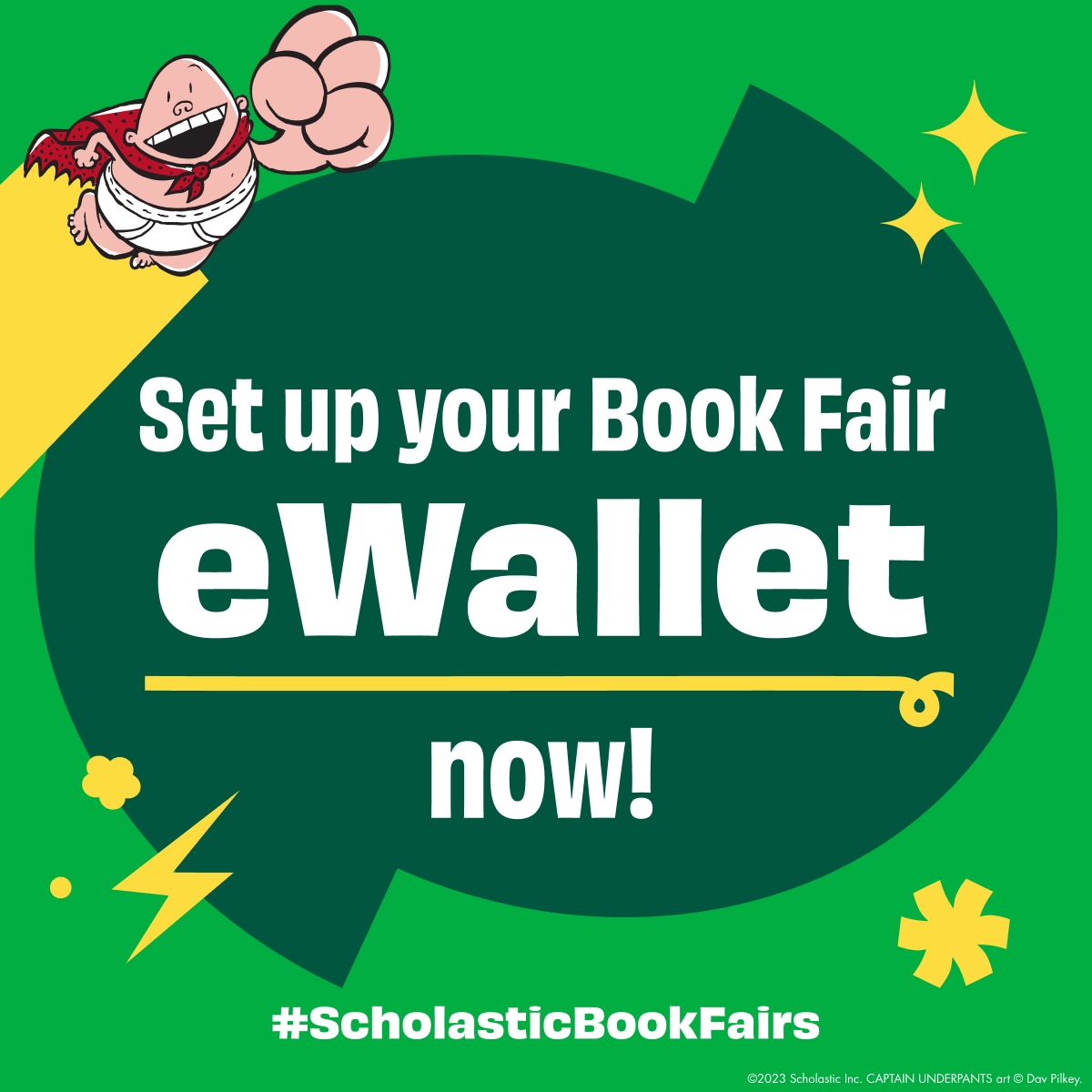 Set up your Book Fair eWallet now #scholasticbookfairs