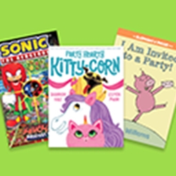 An assortment of Book Fairs book titles 