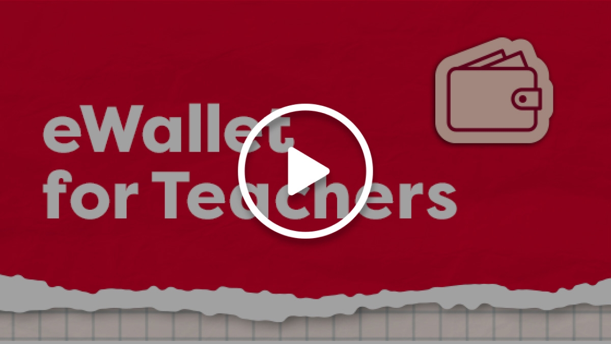 eWallet for teachers video
