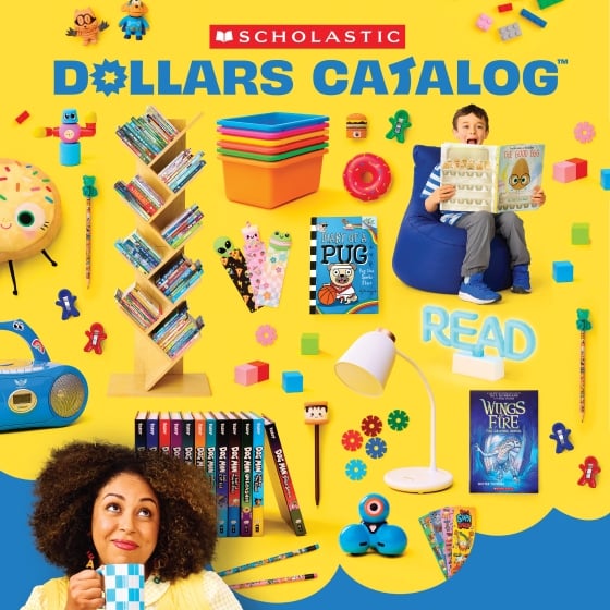 The Scholastic Dollars Catalog has the books and resources schools need