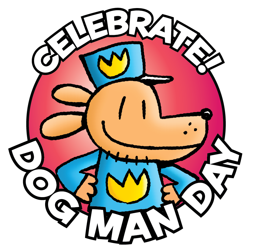 Celebrate Dog Man Day Sticker