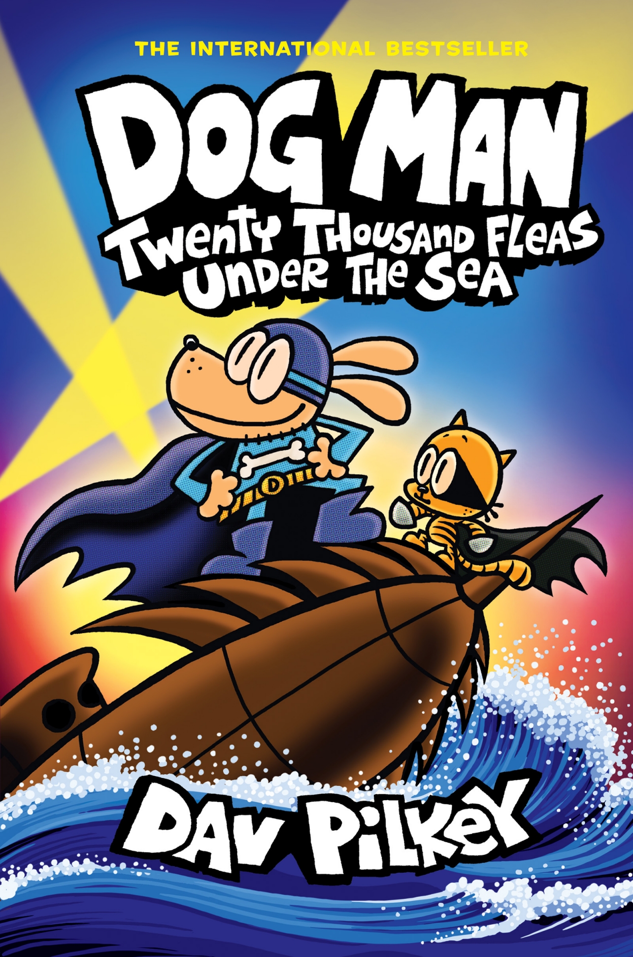 Dog Man Twenty Thousand Fleas Under the Sea Cover Image