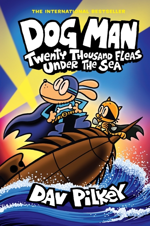 Dog Man Twenty Thousand Fleas Under the Sea Cover
