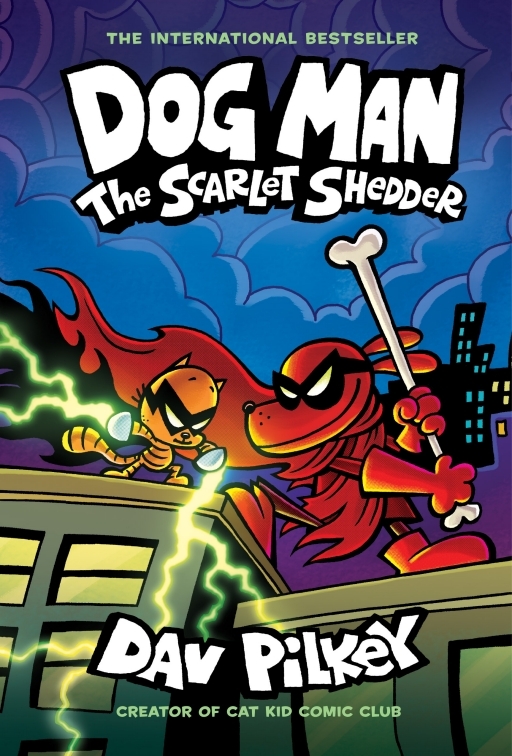 Dog Man The Scarlet Shedder Cover