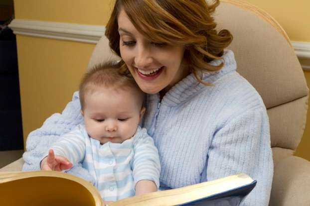 Reading to an Infant