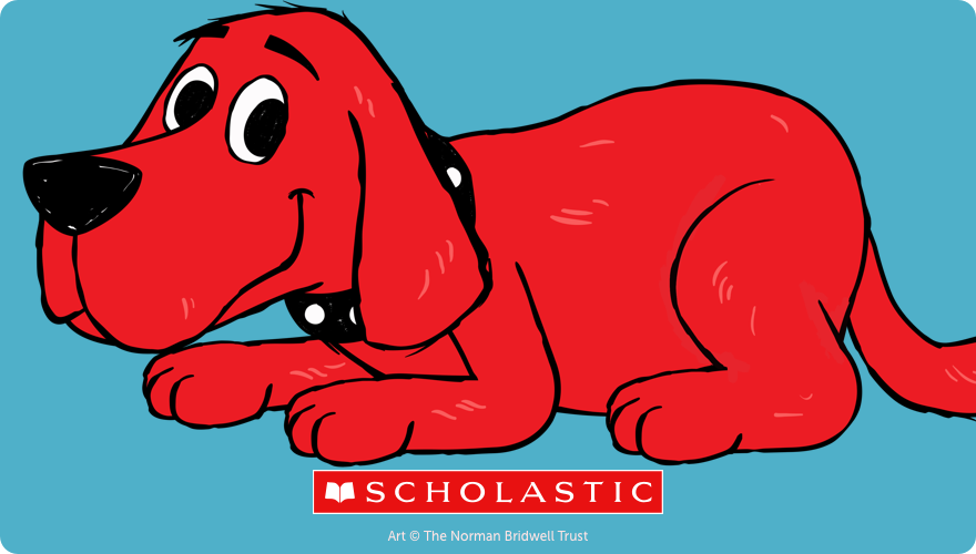 Best gift card for kids - Clifford large