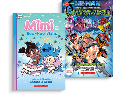 Featured Graphic Novels for Ages 6-8!